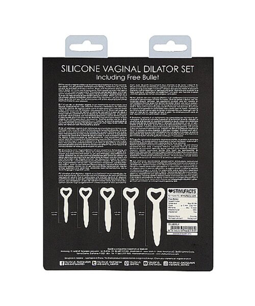 Ouch! 6 Piece Silicone Vaginal Dilator And Bullet Vibrator Set — image 10 of 11