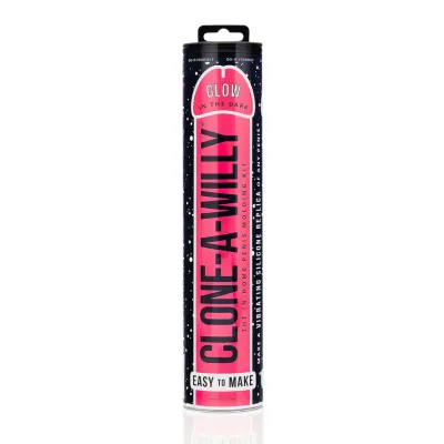 Empire Labs Vibrating Clone A Willy Glow In The Dark Pink