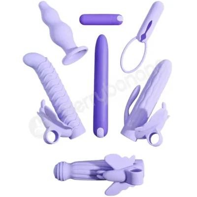 Evolved Lilac Desires Purple Sex Toy 7 Piece Kit