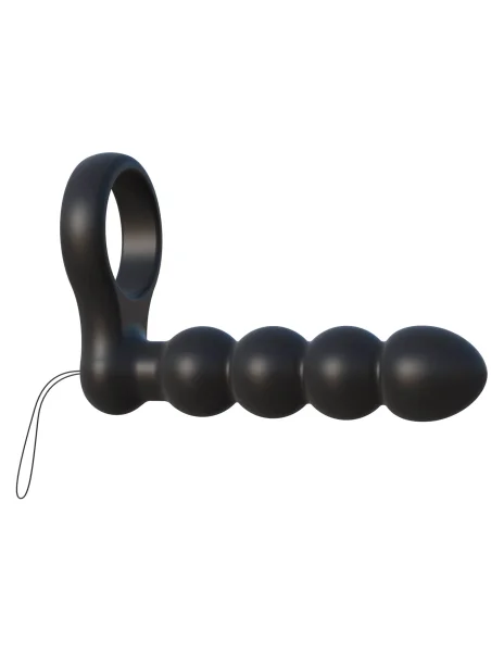 Fantasy C-ringz Remote Control Double Penetrator - Black