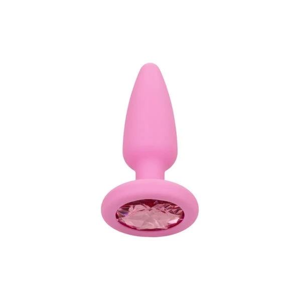 First Time Crystal Booty Kit Silicone Butt Plug Set