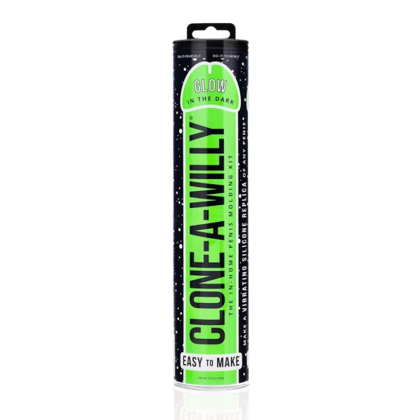 Clone-A-Willy Make Your Own Vibrating Silicone Dildo - Glow In The Dark