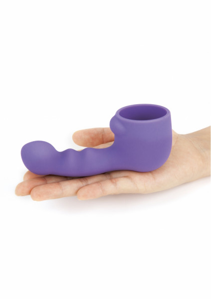 Petite Ripple Attachment Cover - Violet - Personal Massager