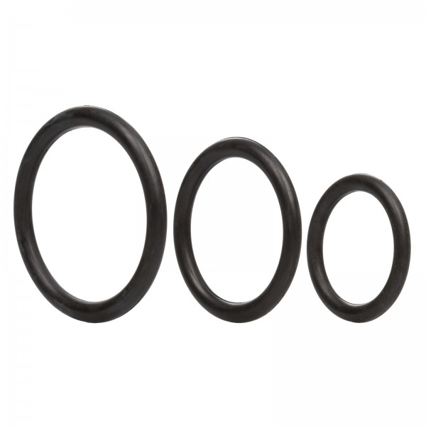 Rubber Cock Rings x3