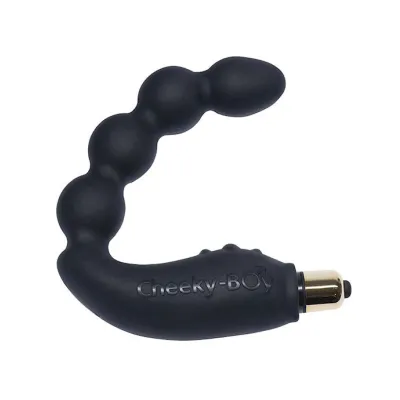 Cheeky Boy P spot Vibrator Black 4 8 Inch