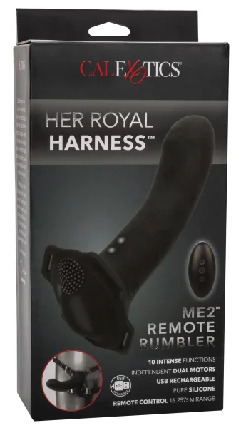 Her Royal Harness Me2 Remote Rumbler - Black