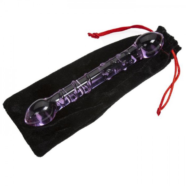 Dual Ended Glass G-Spot Massager - Two Types Of Sensations!