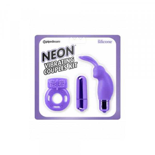 Neon Vibrating Couples Kit