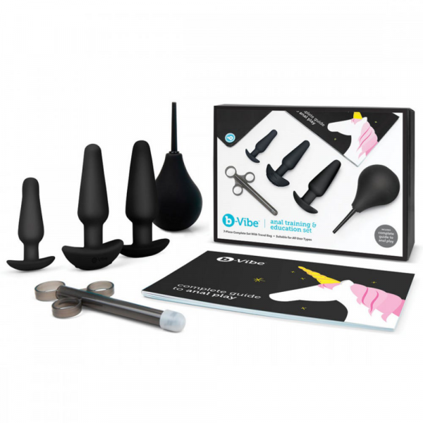 B-Vibe Anal Training Set - Black