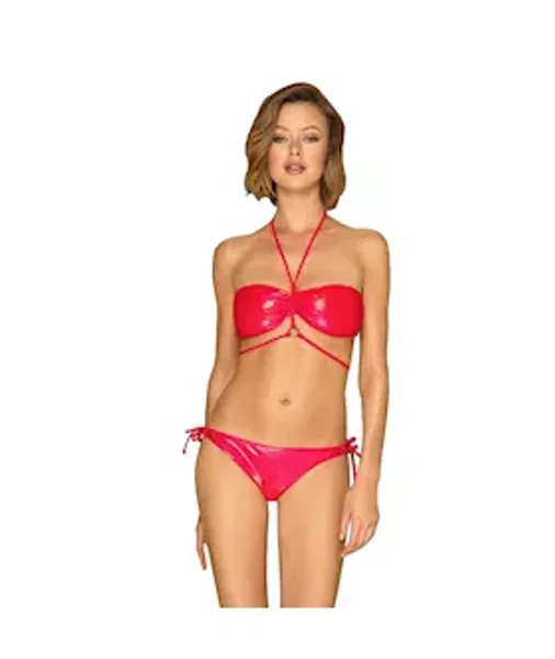 Obsessive Coralya - Swim Set - Red - Small — image 3 of 4