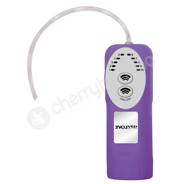 Double Trouble Purple Vibrating Dildo