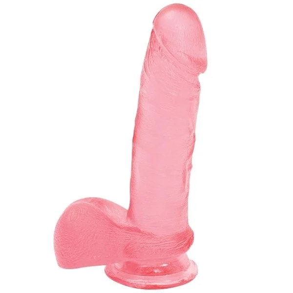 Crystal Jellies 7 inch Realistic Cock with Balls