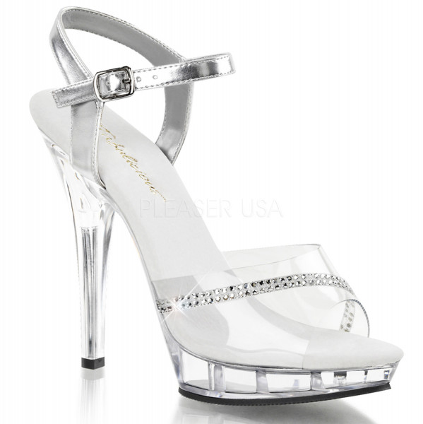 LIP-108R - 5" Heel, 3/4" PF Ankle Strap Sandal