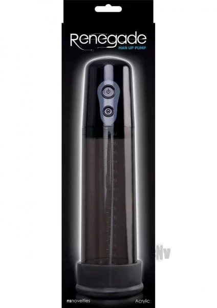 Renegade Man Up Pump Black Acrylic Cylinder — image 4 of 4