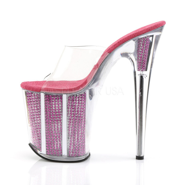 8 inches Heel, 4 inches PF Slide W/Simulated RS Filled Bottom — image 7 of 16