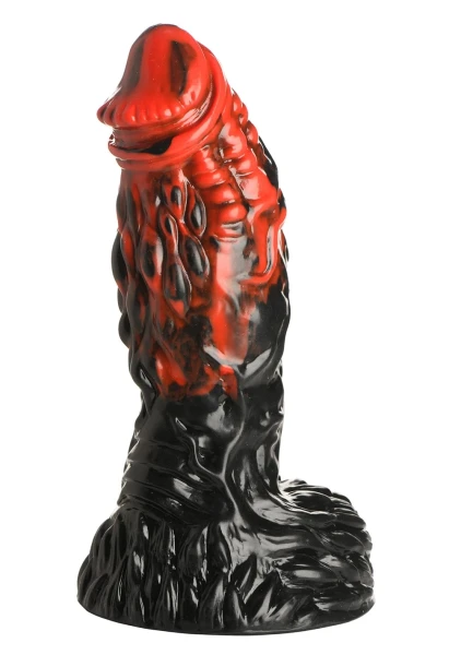 Vulcan 8.75" Silicone Suction Cup Dildo With Balls By Creature Cocks