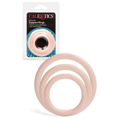 California Exotic Silicone Penis Rings Set of Three