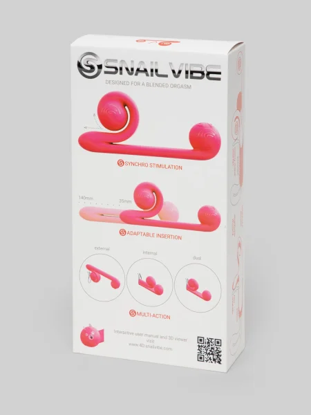 Snail Vibe Rechargeable Extra Powerful Dual Vibrator