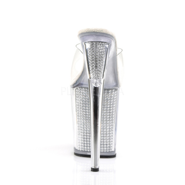 8 inches Heel, 4 inches PF Slide W/Simulated RS Filled Bottom — image 16 of 16