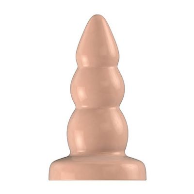 Buttplug Rubber 7 Inch Model 6 Flesh