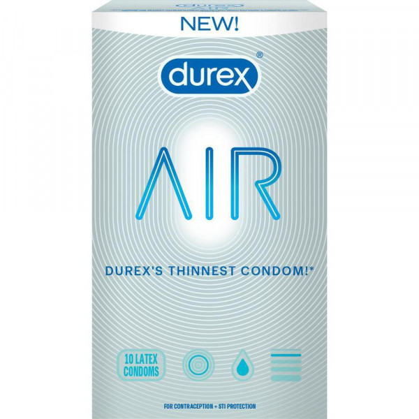 Durex Air Extra Thin Transparent Latex Condoms — image 9 of 19