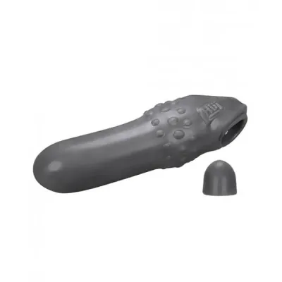 Hunkyjunk Swell Cock Sheath Stone Smoke Penis Sleeve