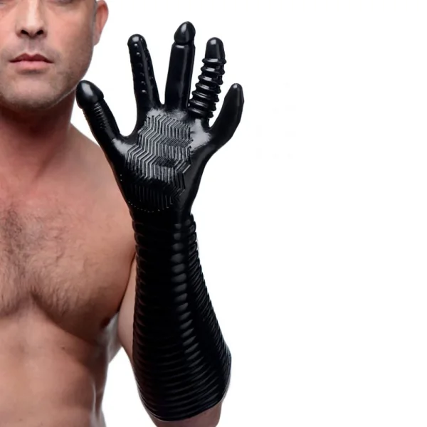 Master Series Pleasure Fister Textured Glove