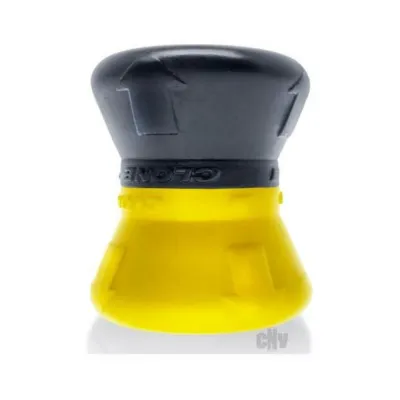 Oxballs Clone Duo 2 pack Ballstretcher Silicone Yellow Black