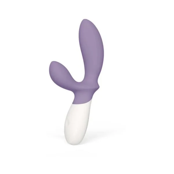 G Spot Vibrators: Lelo Loki Wave 2 Rechargeable Silicone Dual Stimulation Prostate Vibrator Violet Dust