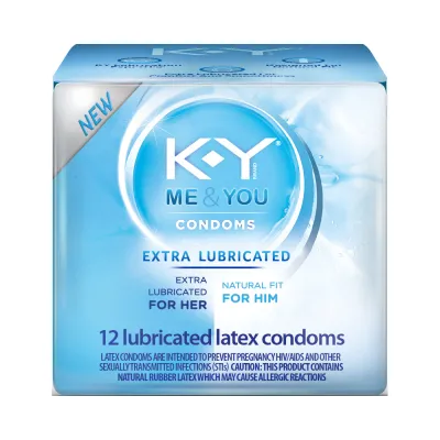 K y Extra Lubricated Condom 12ct