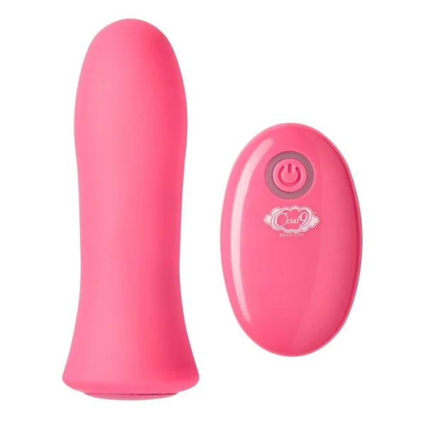 Cloud 9 Power Touch Rechargeable Wireless Bullet Vibrator With Remote Control - Pink