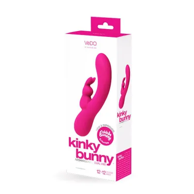 Kinky Bunny Plus Rechargeable Rabbit Pink