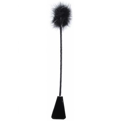 Feather Crop Black