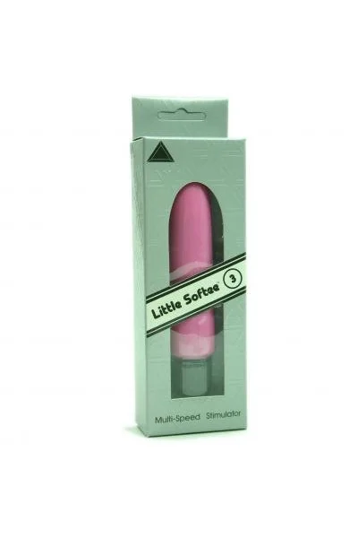 LITTLE SPEED # 3 SMOOTHIE MULTISPEED 5 INCH STIMULATOR PINK — image 4 of 6