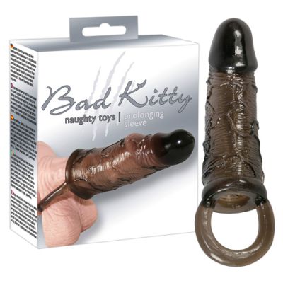 Penis sleeve with flexible testicle ring