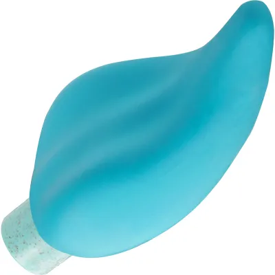 Gaia Eco Caress Rechargeable Waterproof Plant Based Clitoral Vibrator By Blush Aqua