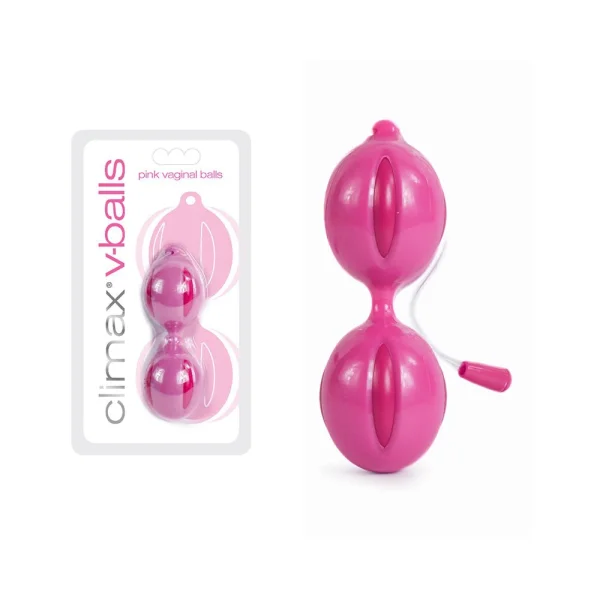 Climax V-ball Pink Vagina Balls