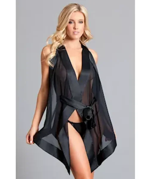 Greta Kimono - Black - O/s — image 2 of 2