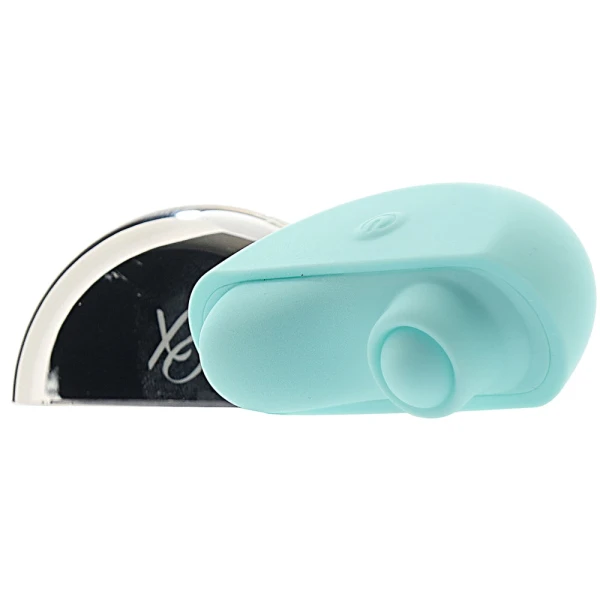 Ovation Acclaim Rechargeable Silicone Waterproof Thumping Clitoral Vibrator By CalExotics - Blue