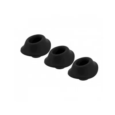 Womanizer Premium classic Silicone Heads 3 Pack Black Small