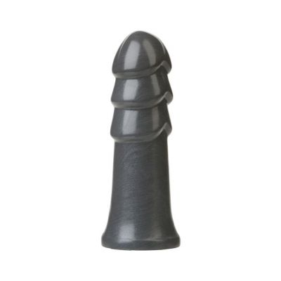 American Bombshell B 7 Warhead Rippled Dildo Gun Metal