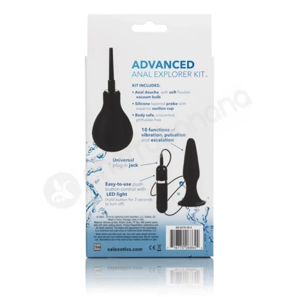 10-function Black Advanced Anal Explorer Kit