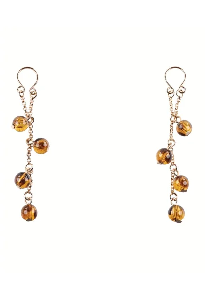 Sincerely Amber Nipple Jewelry