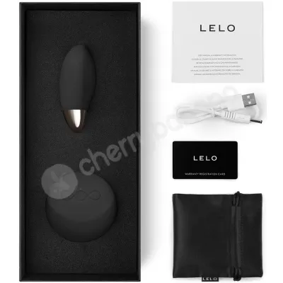 Lelo Lyla 2 Obsidian Black 8 Function Wireless Bullet Vibrator