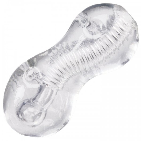 Boss Ice Vortex Clear Jelly Masturbator – 5 Inch