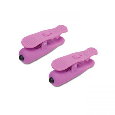 Fetish Fantasy Wireless Vibrating Nipple Clamps