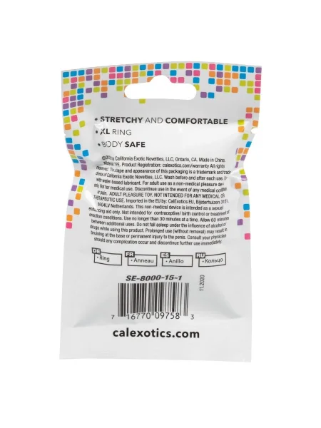 Foil Pack X-Large Ring - Clear (Case Qty: 24) — image 6 of 6