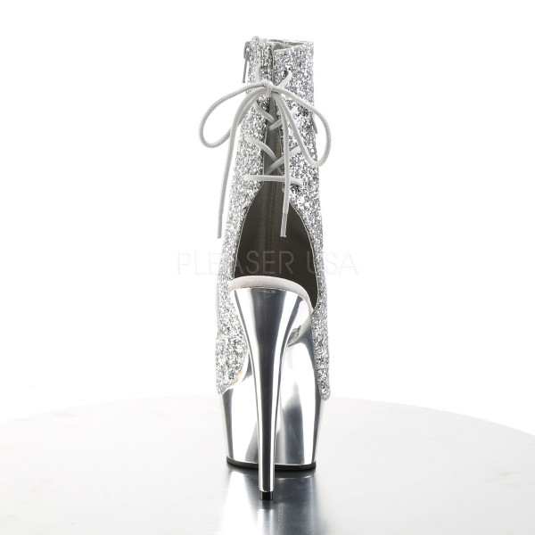DELIGHT-1018G - 6" Heel, 1 3/4" PF Open Toe/Back Ankle Boot — image 4 of 4