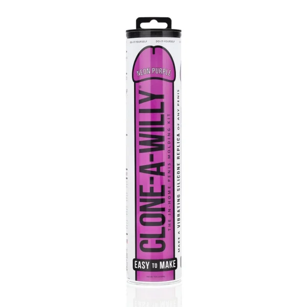 DIY 'Clone-a-Willy' Vibrator Mold Kit in Neon Purple