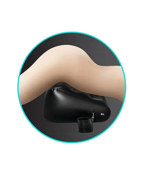 Dark magic inflatable position pillow